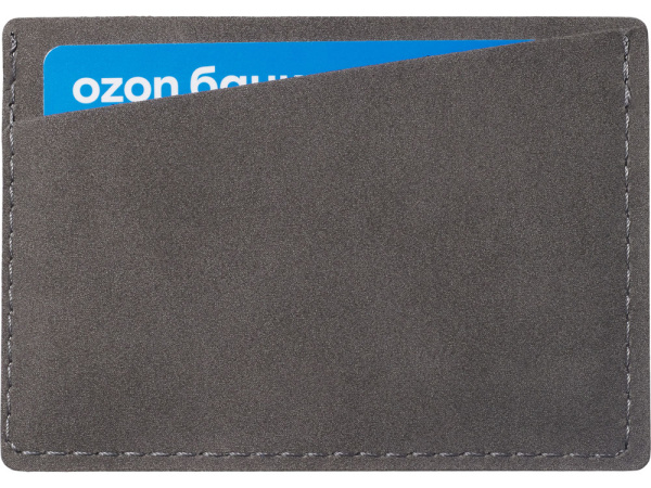 Картхолдер на 3 карты «Alicante», Цвет темно-серый
