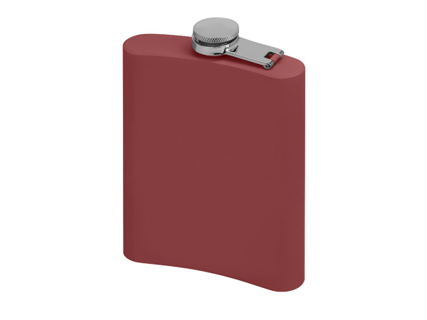Фляжка «Remarque» soft-touch 2.0, Цвет бургунди