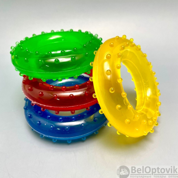 Массажер - эспандер кистевой медицинский взрослый 76 х 22мм. Цвета Микс