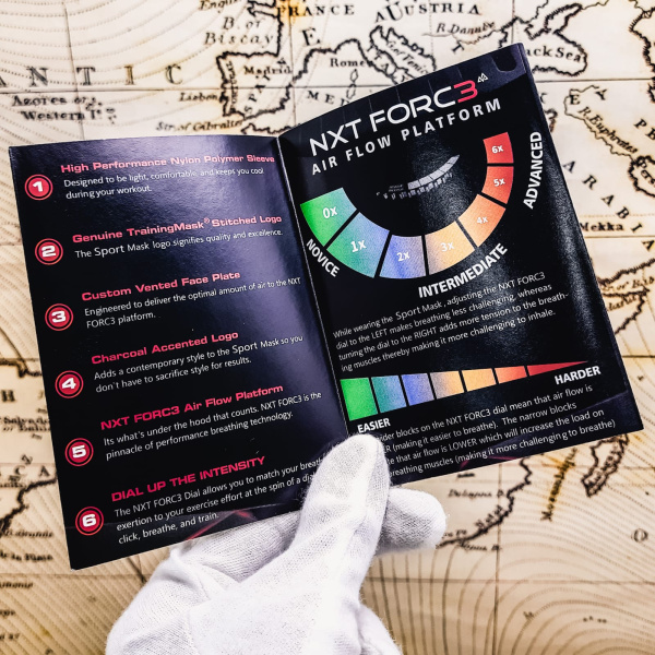 Тренировочная маска Training Mask 3.0 Размер S (45-70кг)