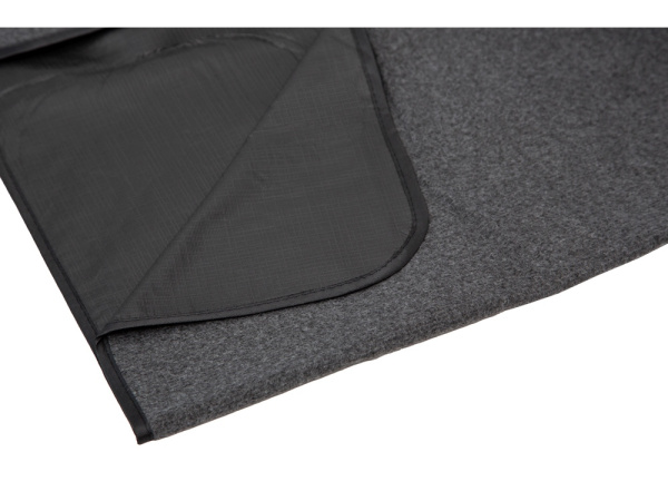 Плед для пикника «Campster», Цвет темно-серый, коричневый