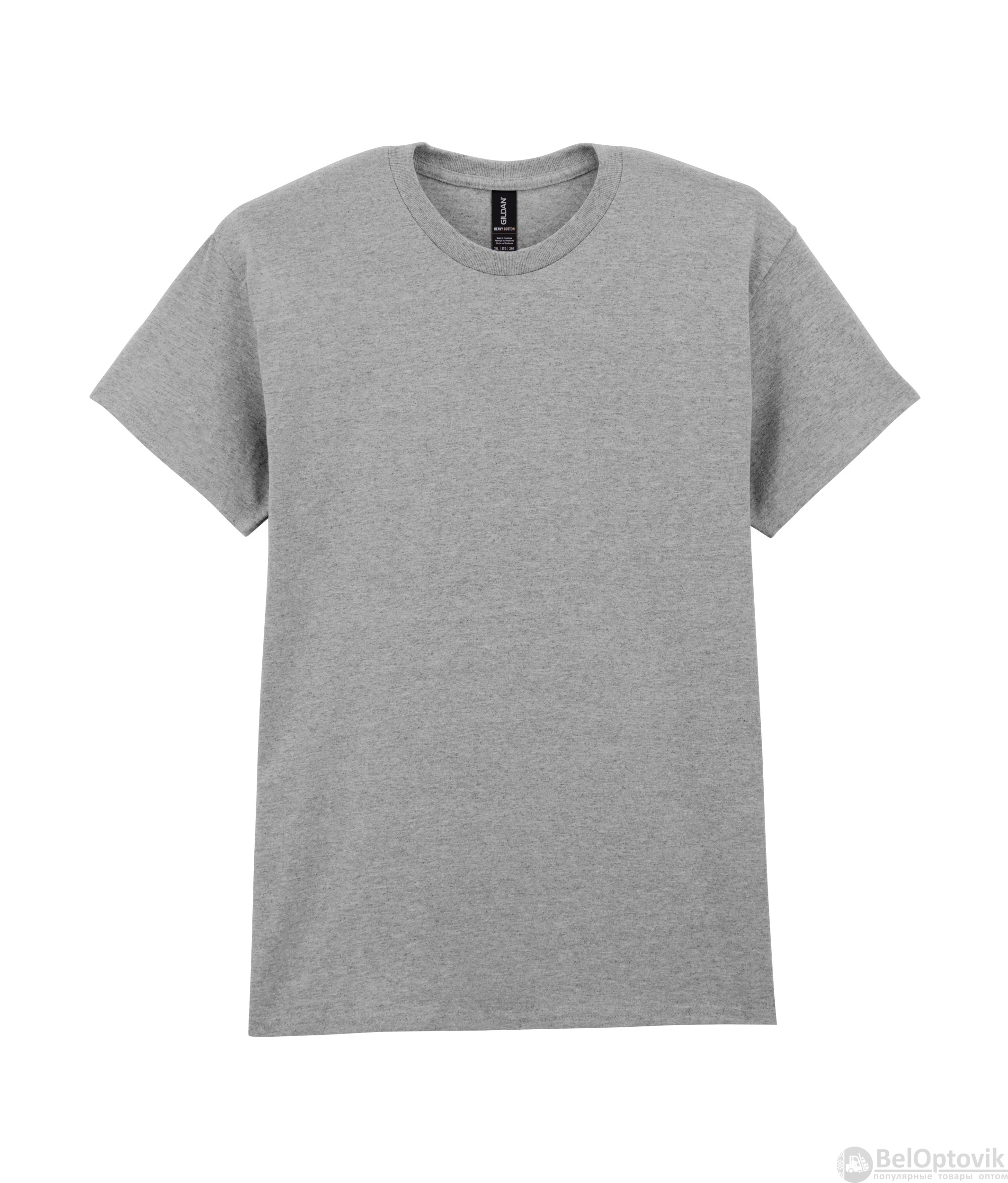 Футболка HEAVY COTTON, ПЕПЕЛЬНО-СЕРЫЙ 2XL
