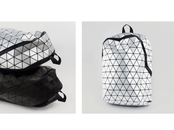 Рюкзак «Mybag Prisma», Цвет серебристый