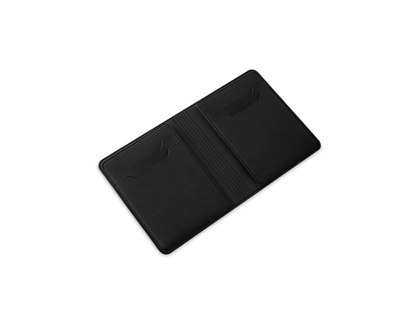 Картхолдер с отделением для наличных денег «Favor», Цвет черный