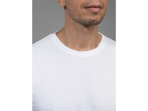 Футболка для сублимации «Evolution» унисекс, Размер XS, Цвет белый