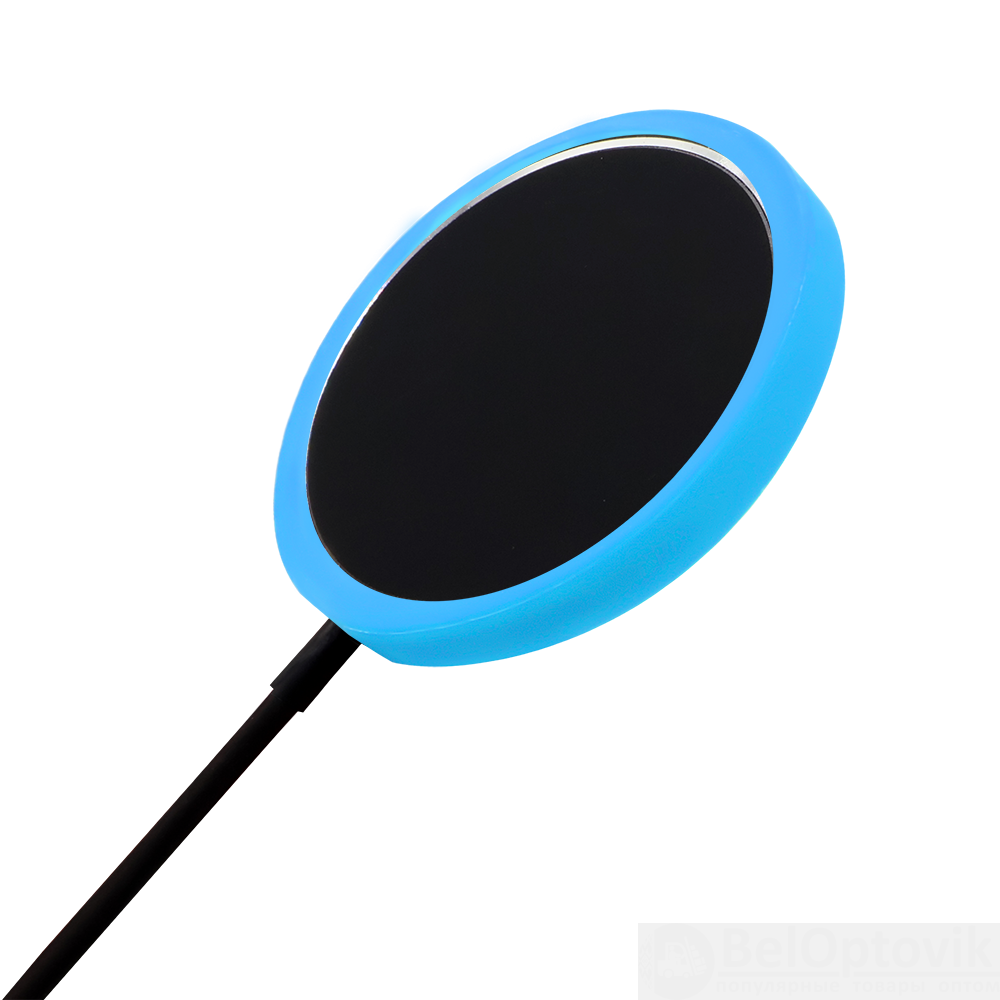 Беспроводное магнитное зарядное устройство Fomax 15W To Go, черный/голубой