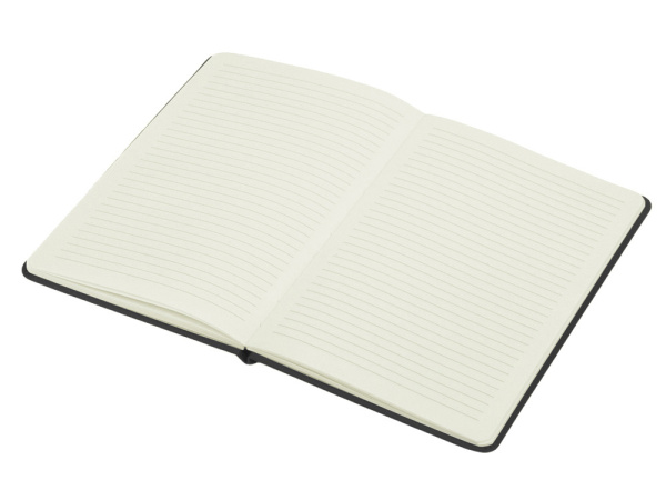 Блокнот в твердой обложке А5 «Wispy», Цвет черный