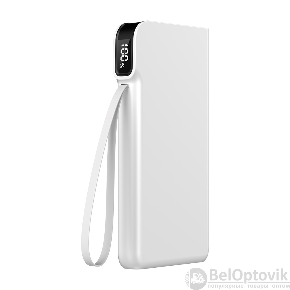 Внешний аккумулятор Cesare 10000 mAh, белый