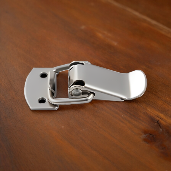 Замок гладкий 46,36*20,7 мм., Никель / Простой в установке и использовании