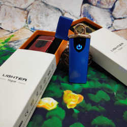 Сенсорная USB-зажигалка Lighter Черный