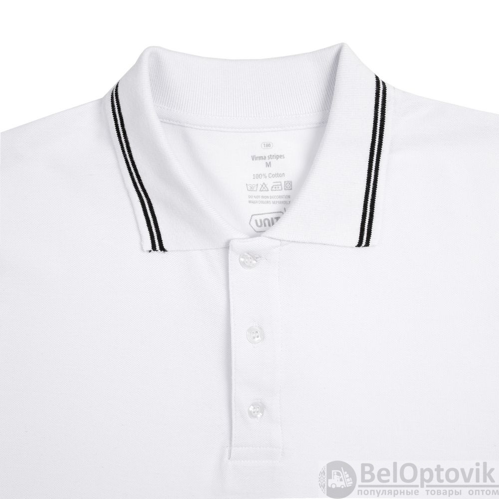 Рубашка поло Virma Stripes, белая, размер 3XL