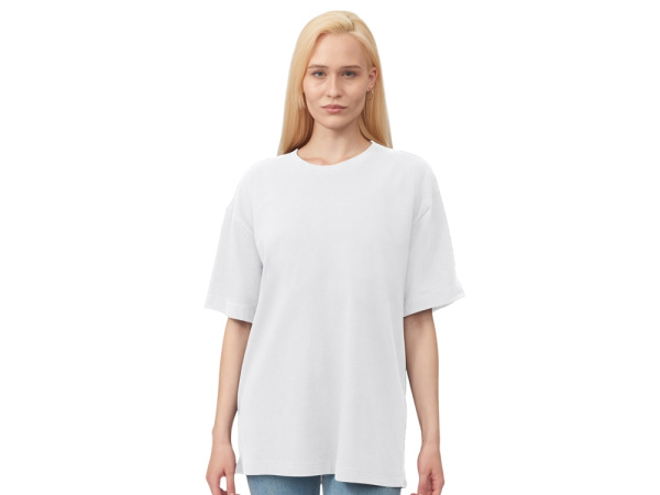 Футболка оверсайз «Vienna» унисекс, Размер XL, Цвет белый