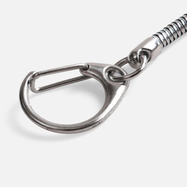 Брелок Knoppa, белый, 2x2x2,6 см
