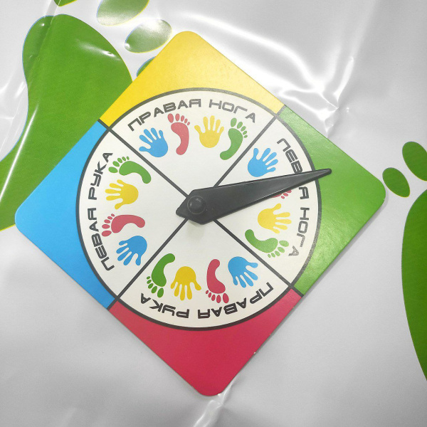 Игра детская комнатная Твистер / Напольная игра для детей Twister