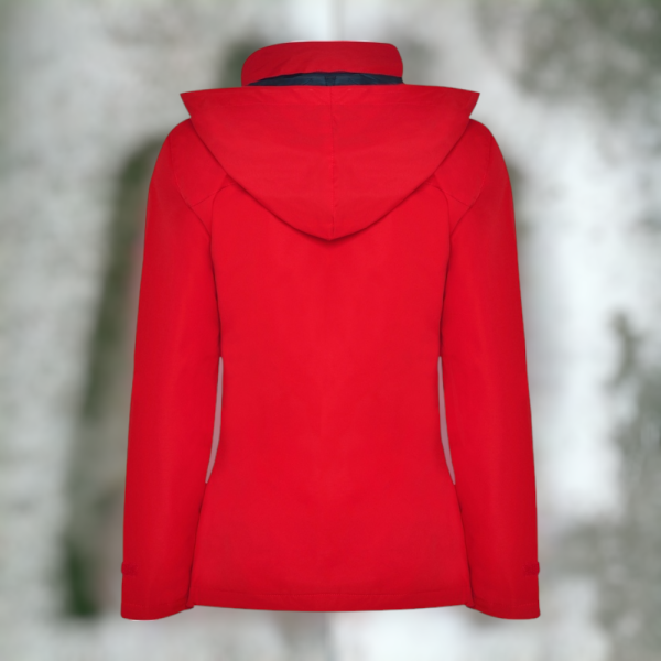 Куртка («ветровка») EUROPA WOMAN женская, с капюшоном, карманами, манжетами на липучке