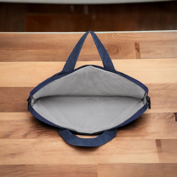 Сумка для ноутбука 17.3" Pockelot MLB-1045, синяя / Два кармана для ручек