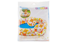 Надувной детский бассейн "Patterns" 122х25см Intex