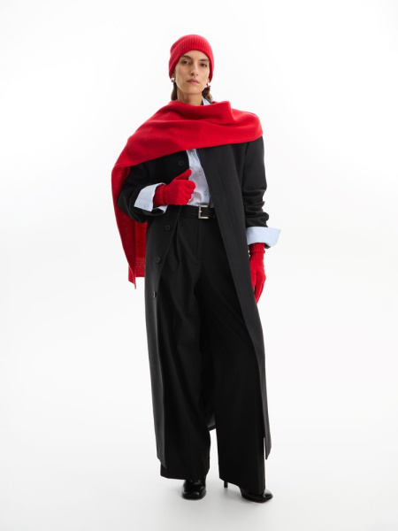 Перчатки Alpine, красные (гвоздика), S/M, L/XL