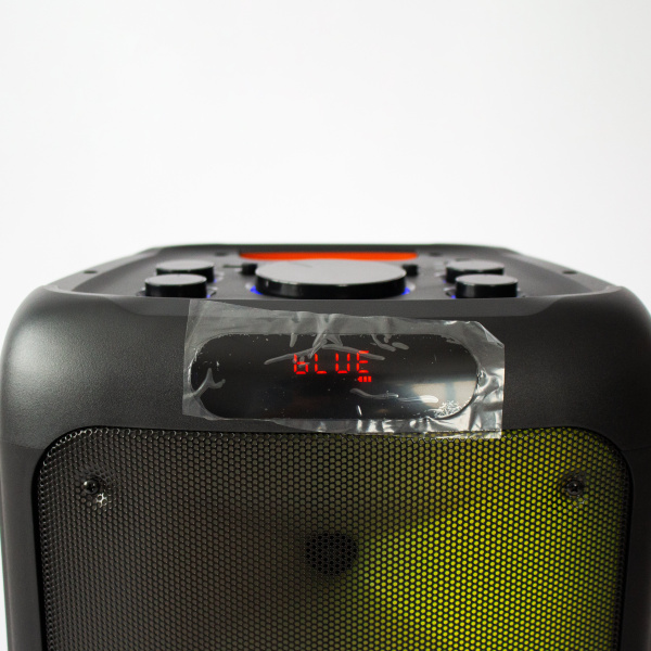 Мобильная акустическая система Eltronic WAVE 800 Watts арт. 20-03 с беспроводным микрофоном, LED-подсветкой и RGB светомузыкой, пультом дистанционного управления