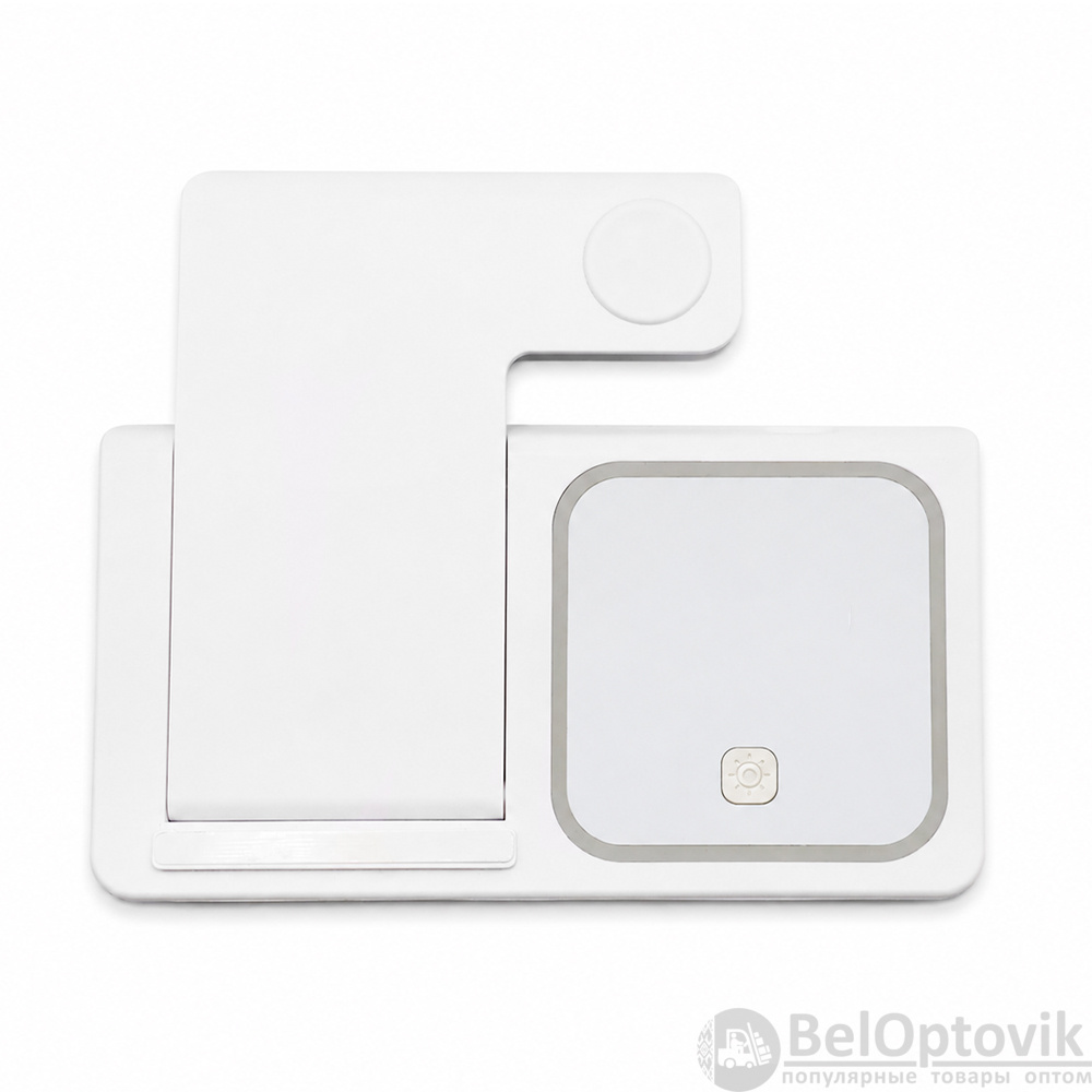 Беспроводное мультизарядное устройство Syntra 15W (3в1), белый