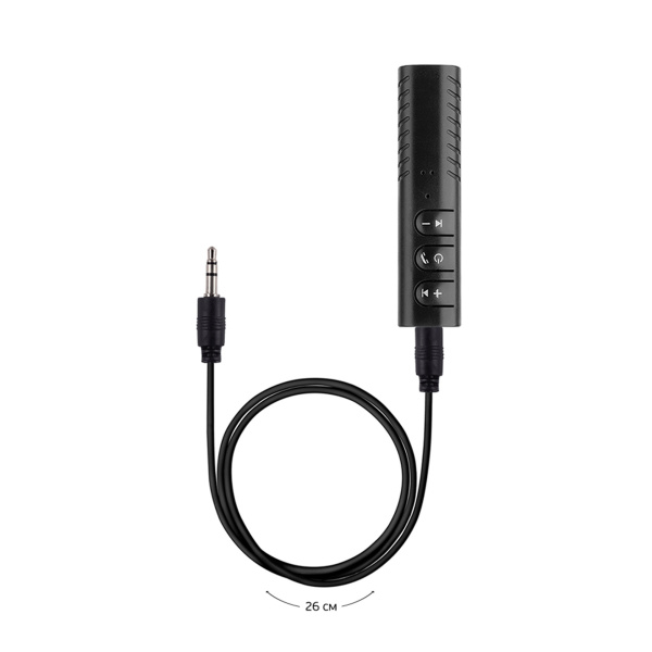Bluetooth ресивер, BT 5.0, 90 мАч, Цвет черный