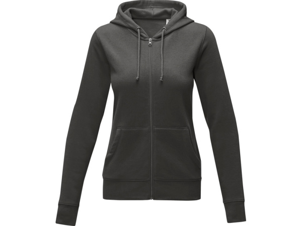 Толстовка на молнии «Theron» женская, Размер 2XL, Цвет темно-серый