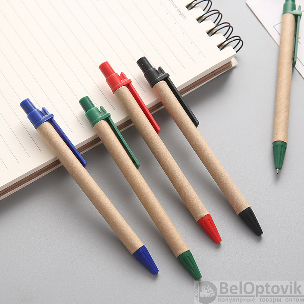 Шариковая ручка Natural Bio, синяя-S