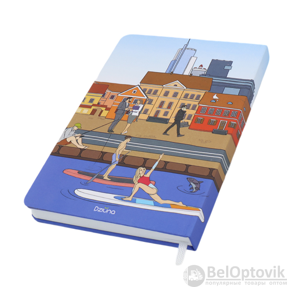 Записная книжка A6 Dziuna Немига в линейку 10,5 x 16 см