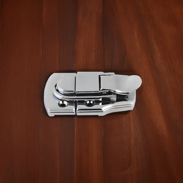 Чемоданный замок 74,3*44 мм Хромированный / Простой и надежный (Н-4/хром)