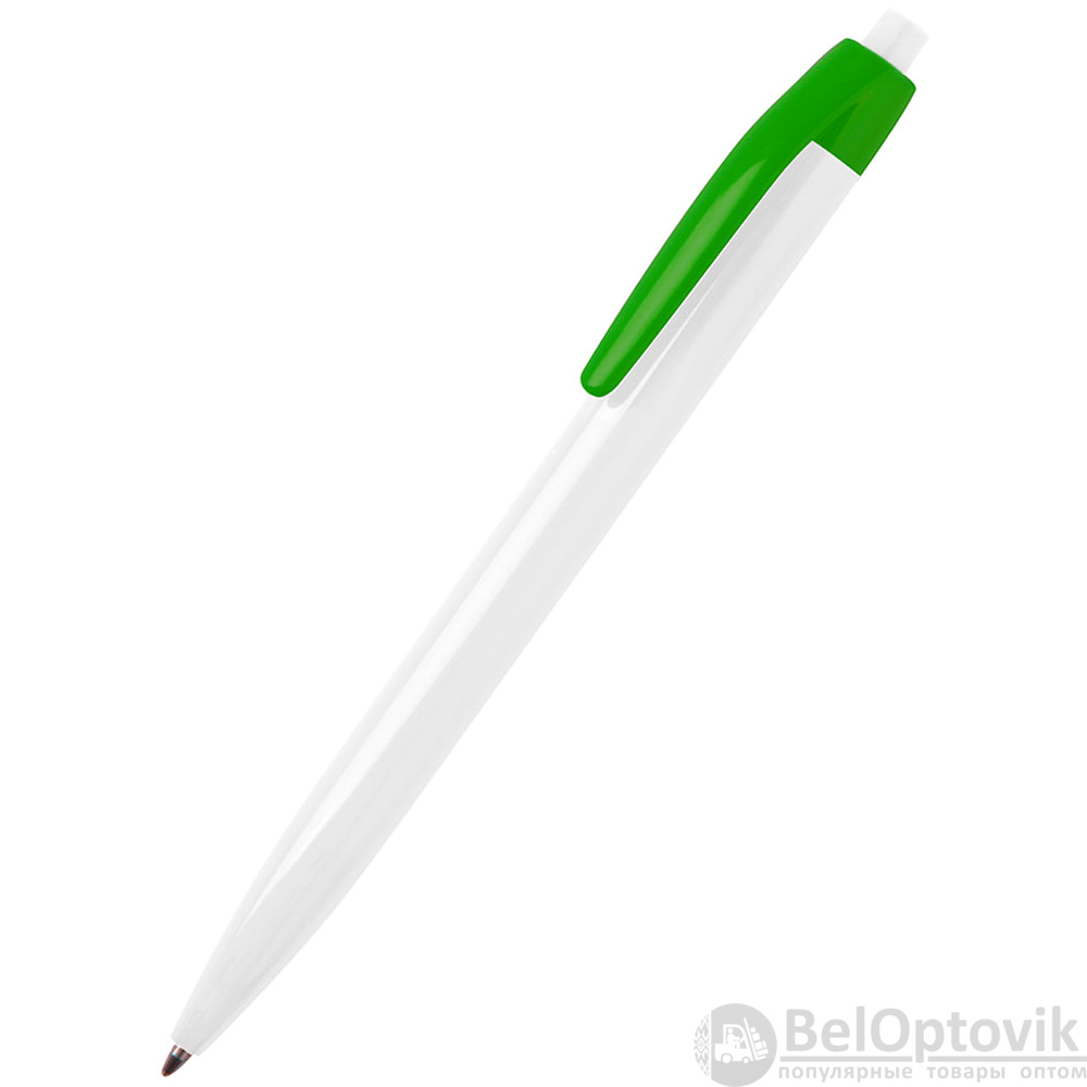 Ручка пластиковая Pim, зеленая