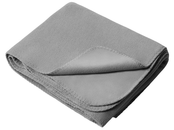 Плед «Dolly» флисовый 360 г/м2, Цвет серый