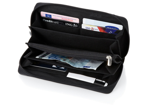 Бумажник «Manuel», Цвет черный