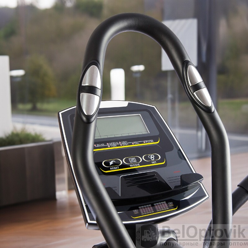 Эллиптический магнитный тренажер Черный / Укрепляет здоровье и физическую форму