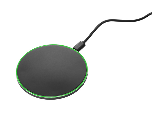 Беспроводное зарядное устройство «Ironwood N4», 15 Вт, Цвет темно-серый