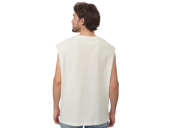 Майка оверсайз «Berlin», унисекс, Размер XL-2XL, Цвет молочный