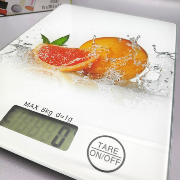 Электронные кухонные весы Digital Kitchen Scale, 15.00х20.00 см, до 5 кг