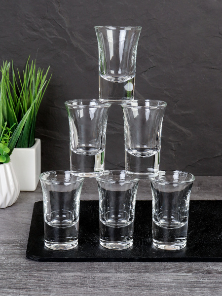 Стопка 6 штук 15 мл / Y302-RC007 /уп 48/