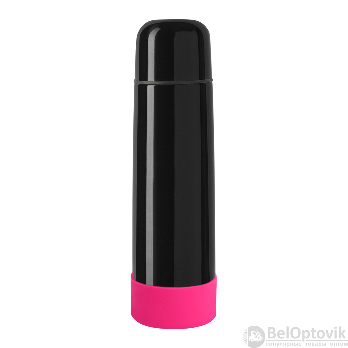 Термос Picnic Bright To Go, чёрный/розовый