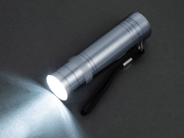 Фонарь с открывалкой «Yok», Цвет серебристый