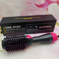 УЦЕНКА Фен –стайлер 3 в 1 ONE STEP (фен, стайлер, расческа) мощность 1000w