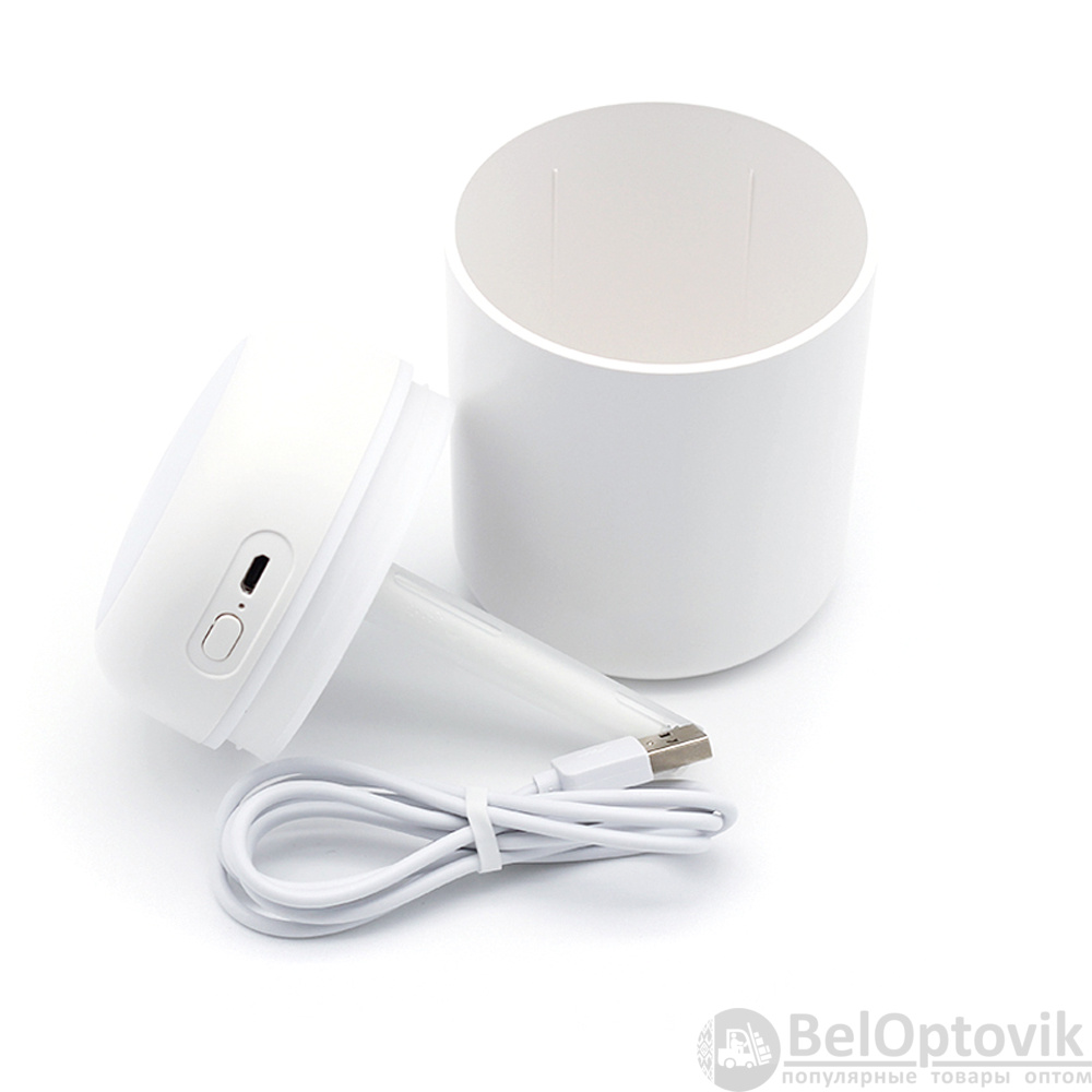 Светодиодный USB увлажнитель Aroma, белый
