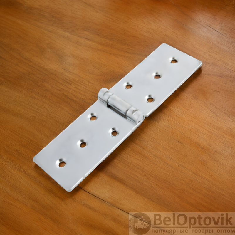 Петля карточная 140*34 мм Цинк / Бесшумная и удобная