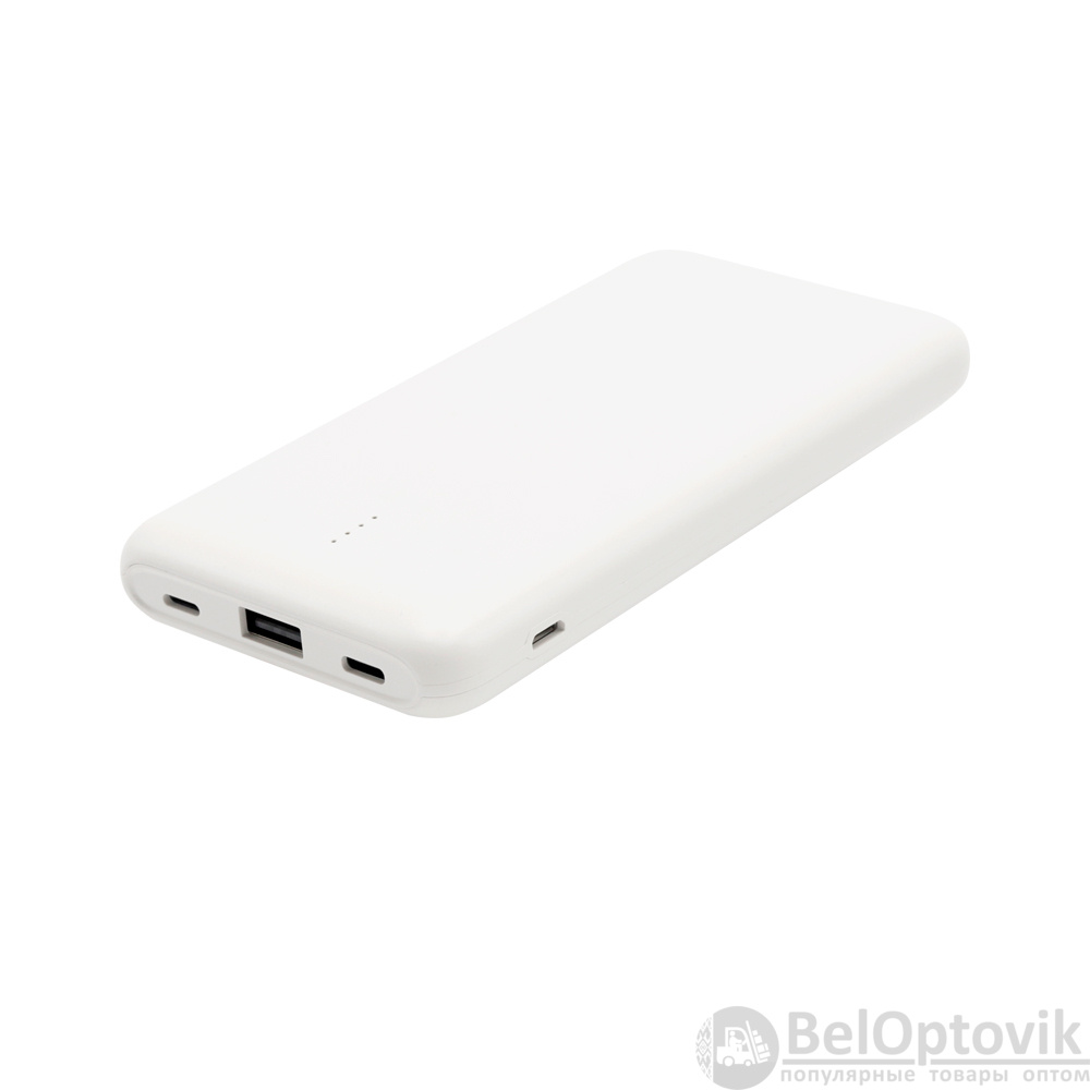 Внешний аккумулятор Saming, 10000mAh, белый