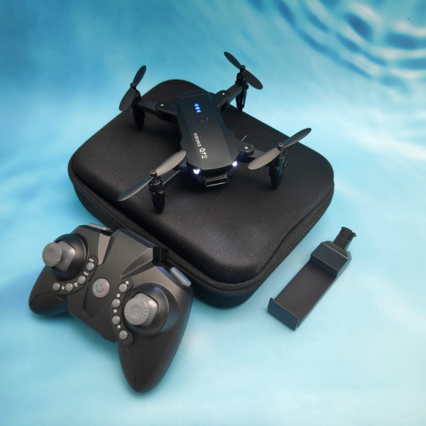 Складной мини-квадрокоптер FOLD Drone (Две камеры 2MP), (управление с пульта и смартфона)