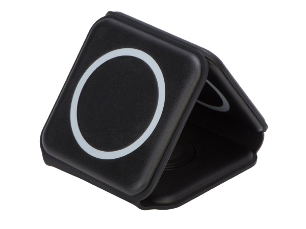 Беспроводное зарядное устройство 3-в-1 «Road», 15 Вт, Цвет черный