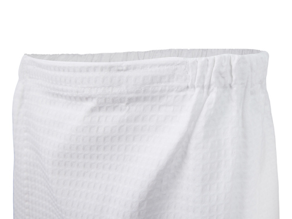 Килт для бани вафельный «Tranquil», мужской, Цвет белый