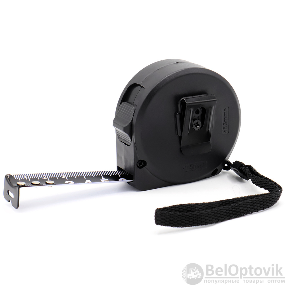 Рулетка Shadow 5м, чёрная