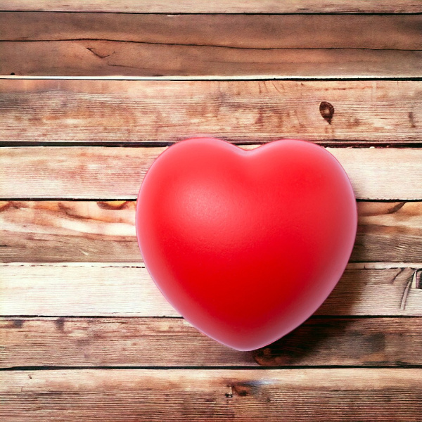 Антистресс-игрушка из полиуретана Сердце, цвет в ассортименте