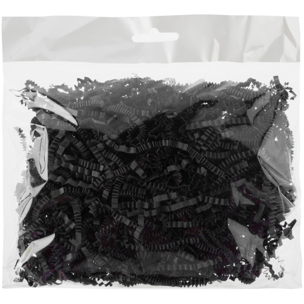 Бумажный наполнитель Chip Mini, черный, 18x11,5x5 см