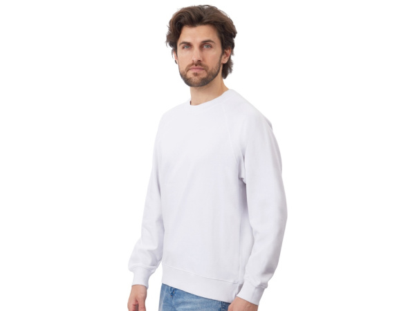 Свитшот оверсайз с рукавом реглан «Belgrade», унисекс, Размер XL, Цвет белый